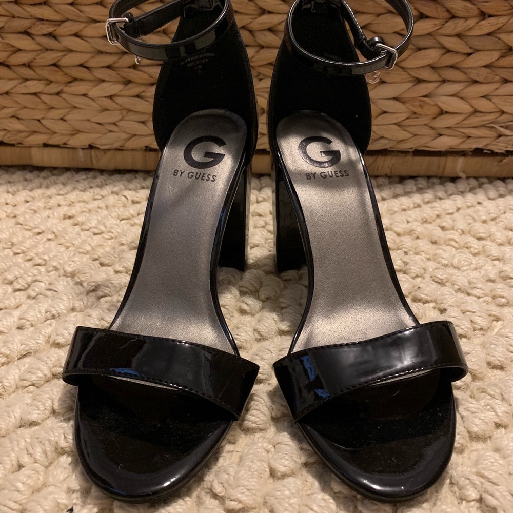 G by Guess Shantel 3 Open Toe Ankle Strap Sandals